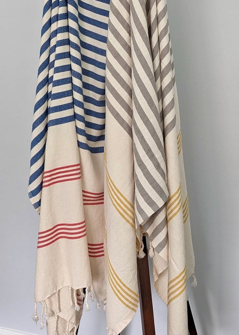 Duet Collection Turkish Towels – Versatile Beach & Bath Essentials - The Bali Market